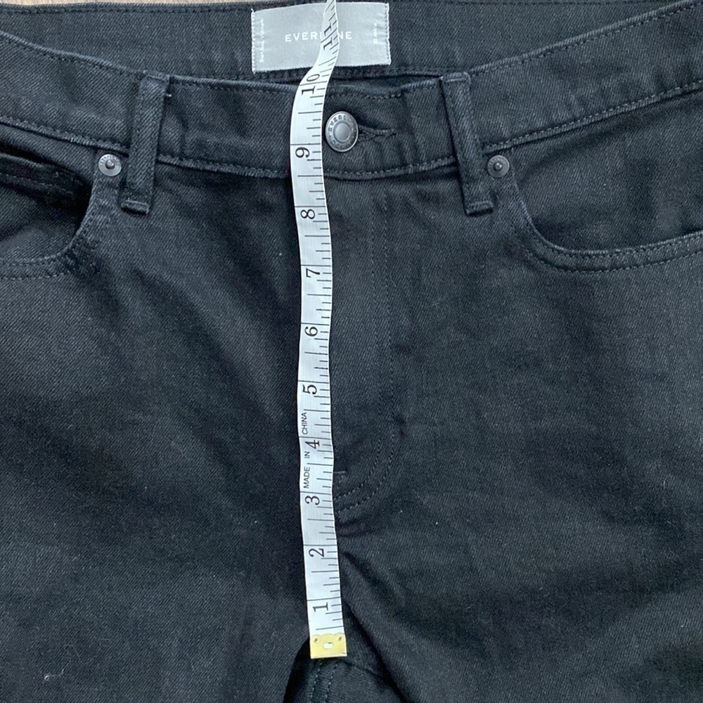 Everlane Black Straight Ankle Jeans EUC - Picture 10 of 10